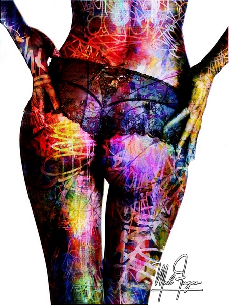 Author: Mel FUGER
Copyright: © Mel FUGER. All Rights Reserved. Tableau Mira Sexy Graffiti
