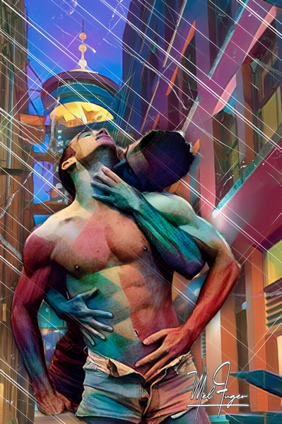 Œuvre originale signée par l'Artiste
Impression Aluminium Tableau pop Adan & Adan