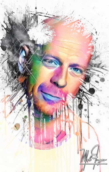 Author: Mel FUGER
Copyright: © Mel FUGER. All Rights Reserved. Bruce Willis Pop Light